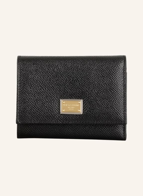 DOLCE & GABBANA Geldbörse SCHWARZ