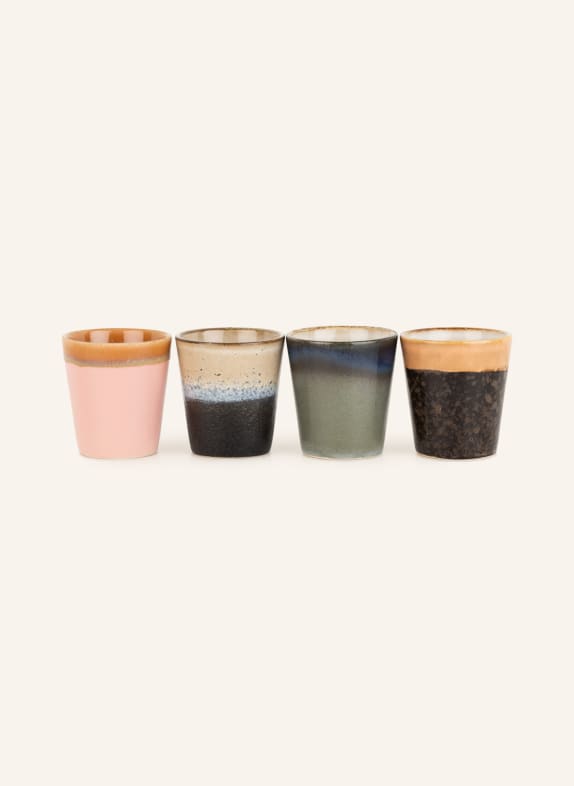 HK living Set of 4 espresso cups