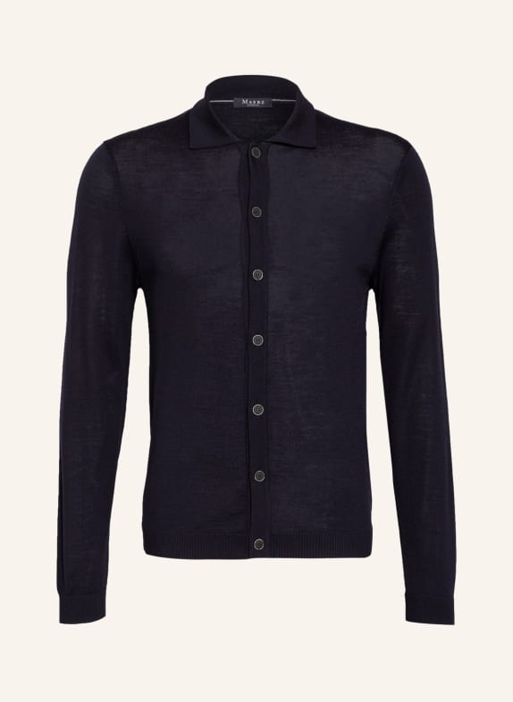 MAERZ MUENCHEN Strickjacke DUNKELBLAU