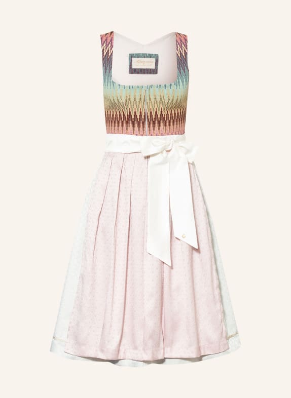 AlpenHERZ Dirndl FILIPA CREME/ MINT/ ROSA