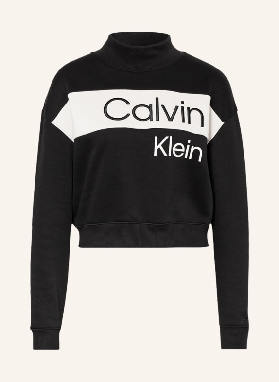 Calvin Klein Jeans Bluza nierozpinana CZARNY