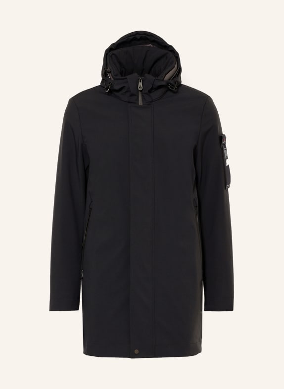 PEUTEREY Parka ALBALI with PRIMALOFT® padding BLACK