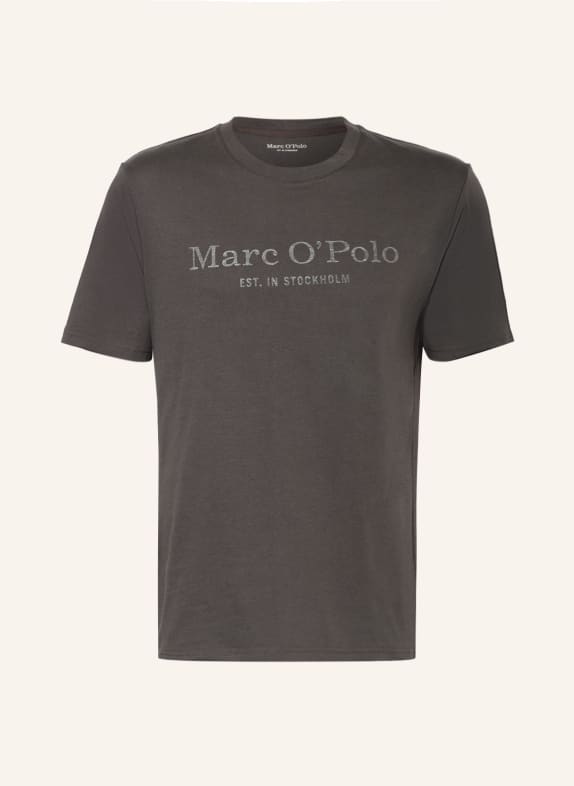 Marc O'Polo T-shirt SZAROBRĄZOWY