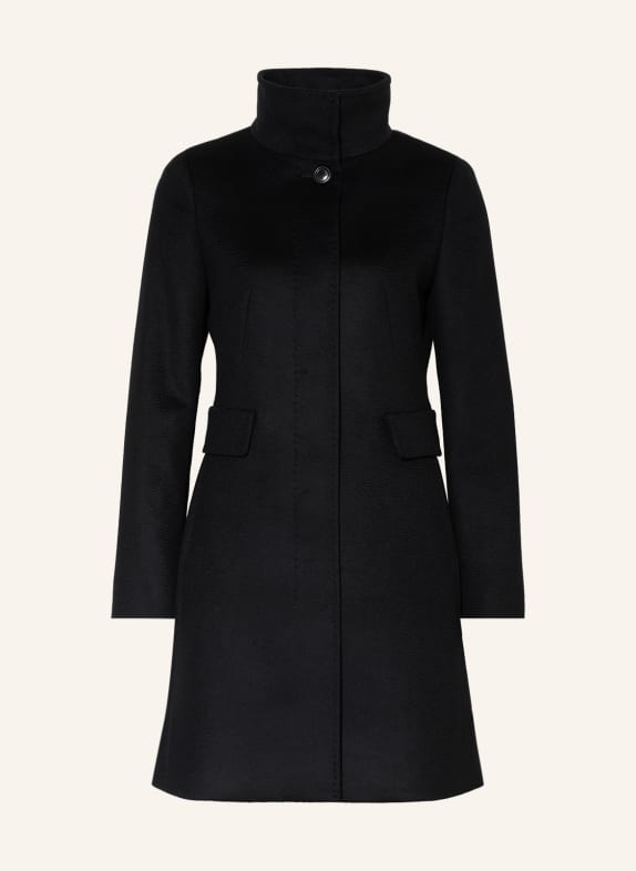 MaxMara STUDIO Wool coat AGNESE BLACK