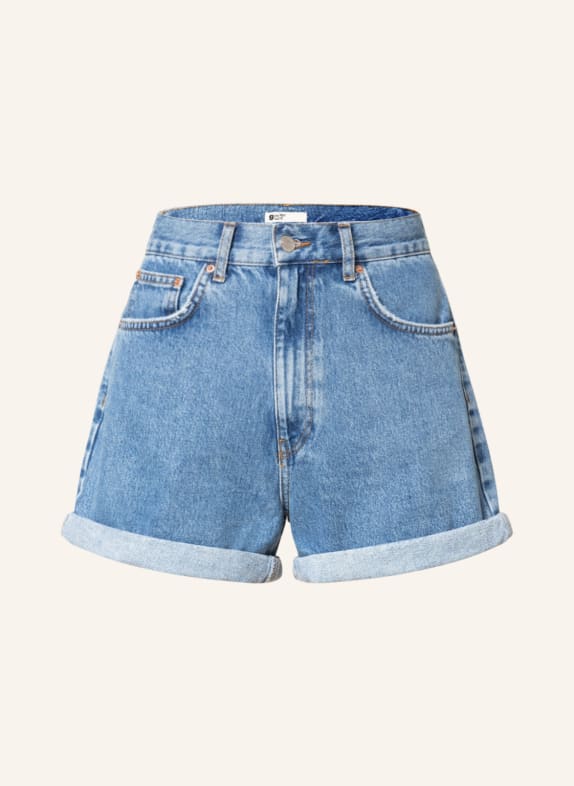 gina tricot Jeansshorts MID BLUE
