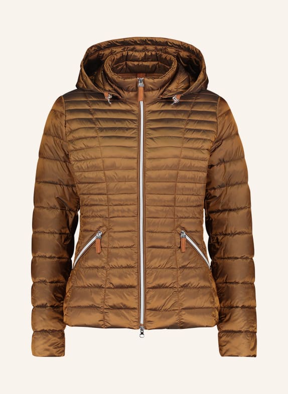 Betty Barclay Quilted jacket BROWN