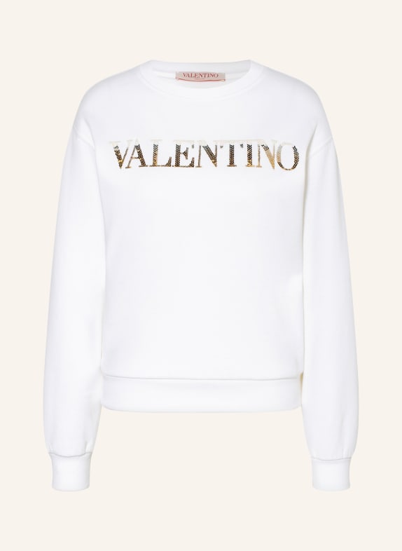 VALENTINO Sweatshirt mit Pailletten