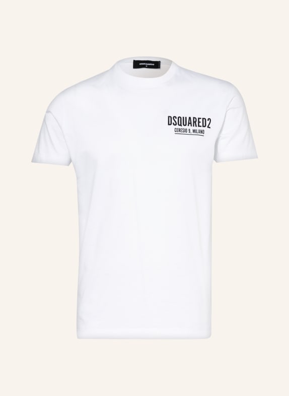 DSQUARED2 T-Shirt CERESIO 9 WEISS/ SCHWARZ