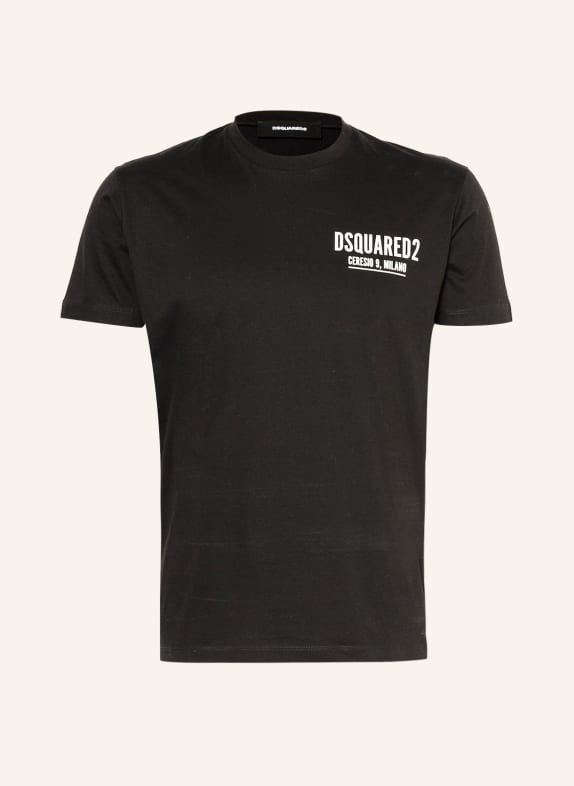 DSQUARED2 T-Shirt CERESIO 9 SCHWARZ/ WEISS