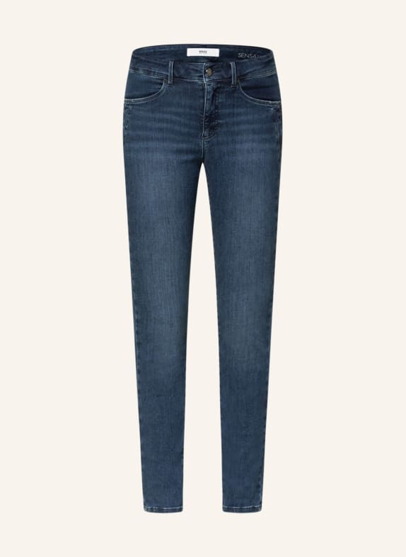 BRAX Skinny Jeans ANA mit Push-up-Effekt 24 USED REGULAR BLUE