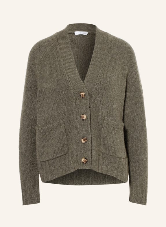 MRS & HUGS Cropped-Strickjacke
