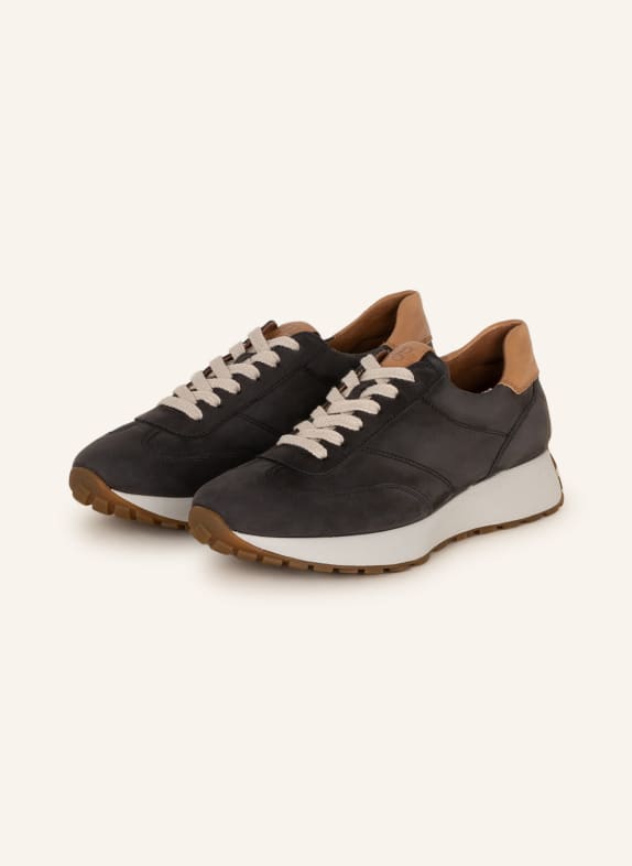 Damen Trendige Plateau Sneaker Mit Buchstaben Print Und Schnürung