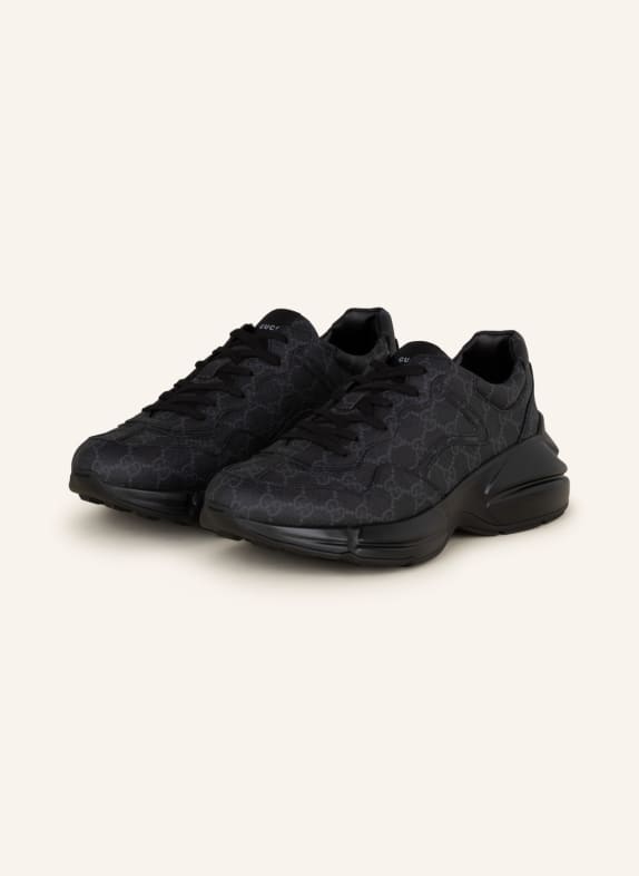 GUCCI Sneakers RHYTON GG SUPREME BLACK