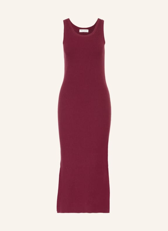 Marc O'Polo Strickkleid DUNKELROT