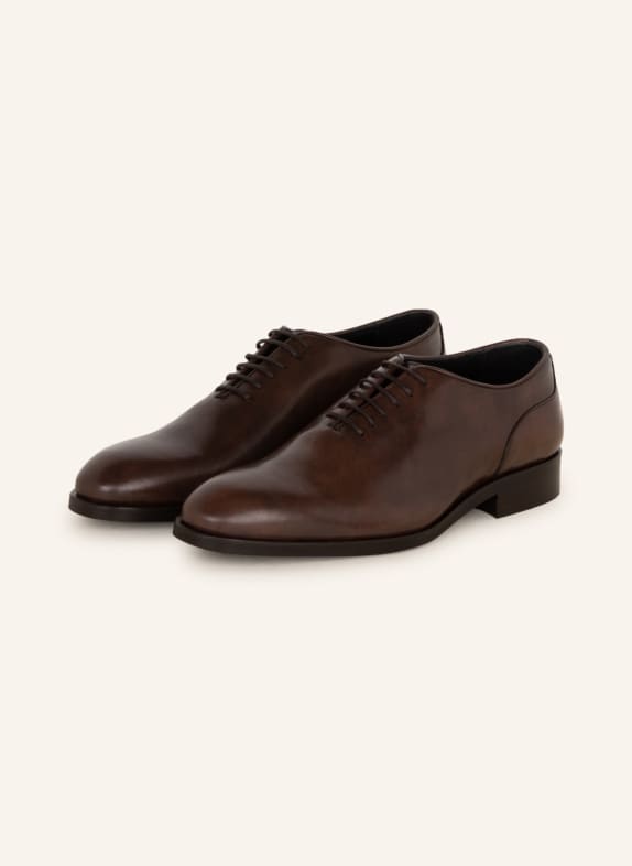 REISS Lace-up shoes BAY DARK BROWN