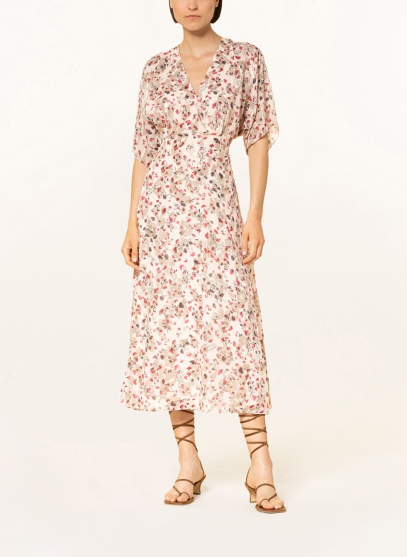 ba&sh Seidenkleid TEE mit Glitzergarn