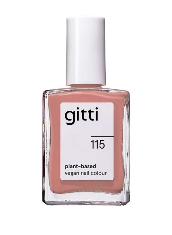 gitti Plant-based vegan nail color NO. 115 - SANDIGES KORALLE