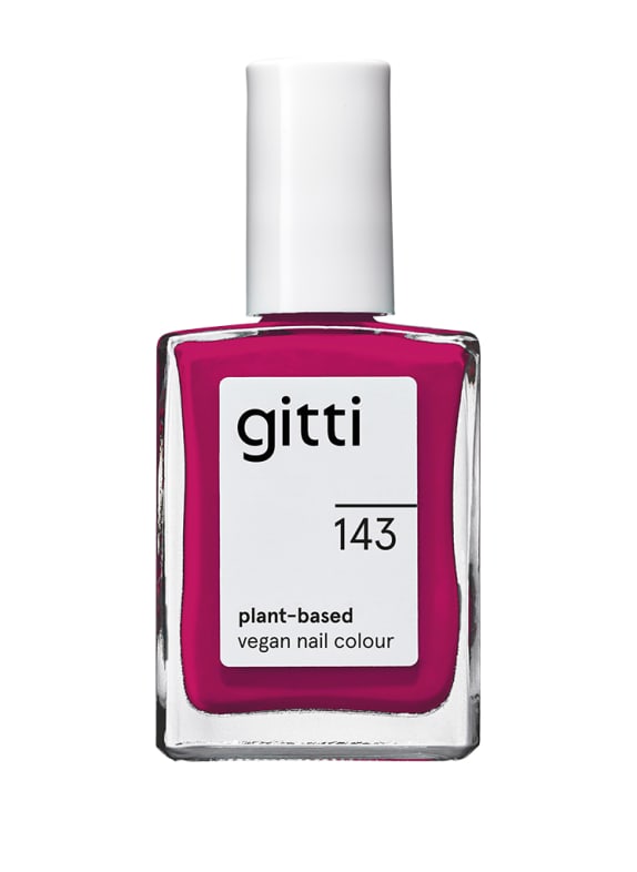 gitti PLANT-BASED VEGAN NAIL COLOUR NO. 143 - THAT'S HOT