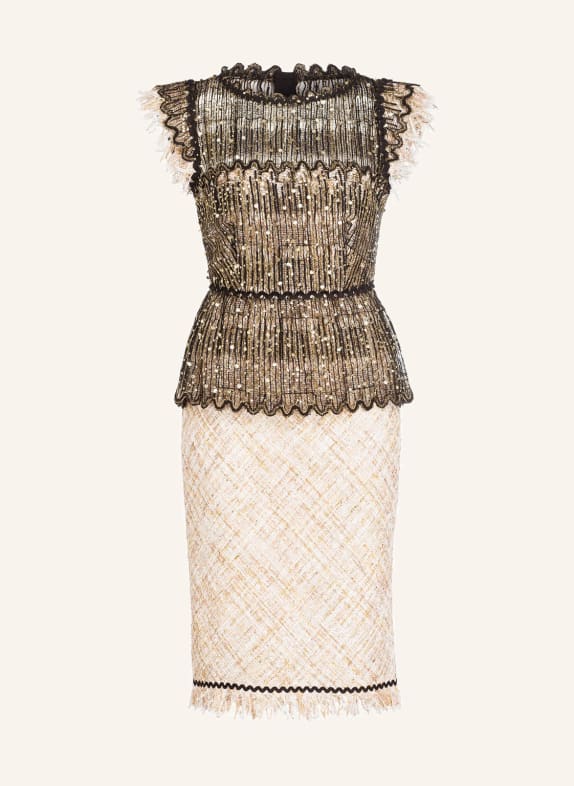 TALBOT RUNHOF Tweed dress