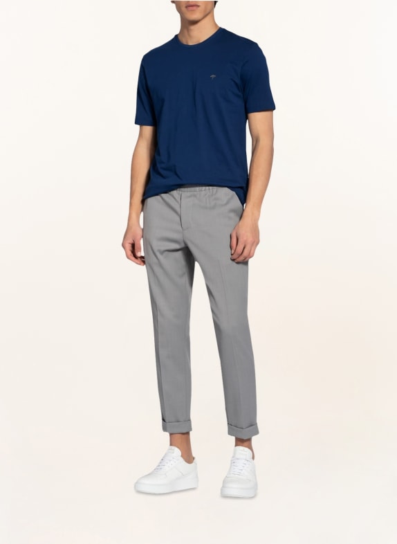 FYNCH-HATTON T-shirt DONKERBLAUW