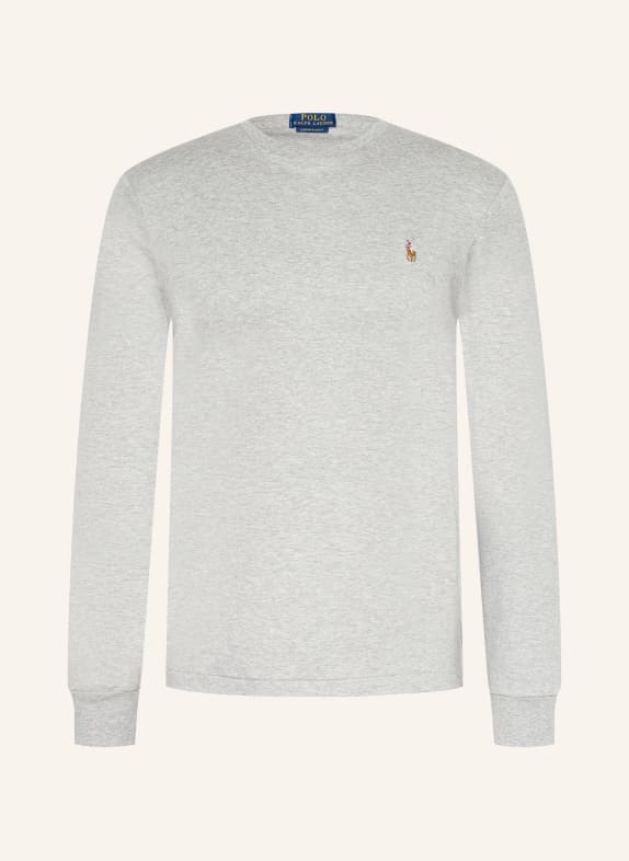 POLO RALPH LAUREN Long sleeve shirt LIGHT GRAY