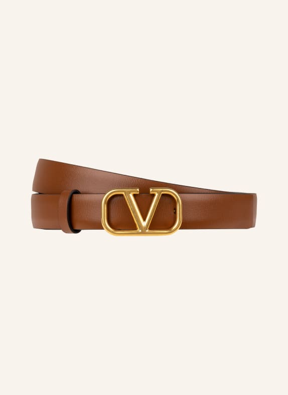 VALENTINO GARAVANI Leather belt VLOGO reversible