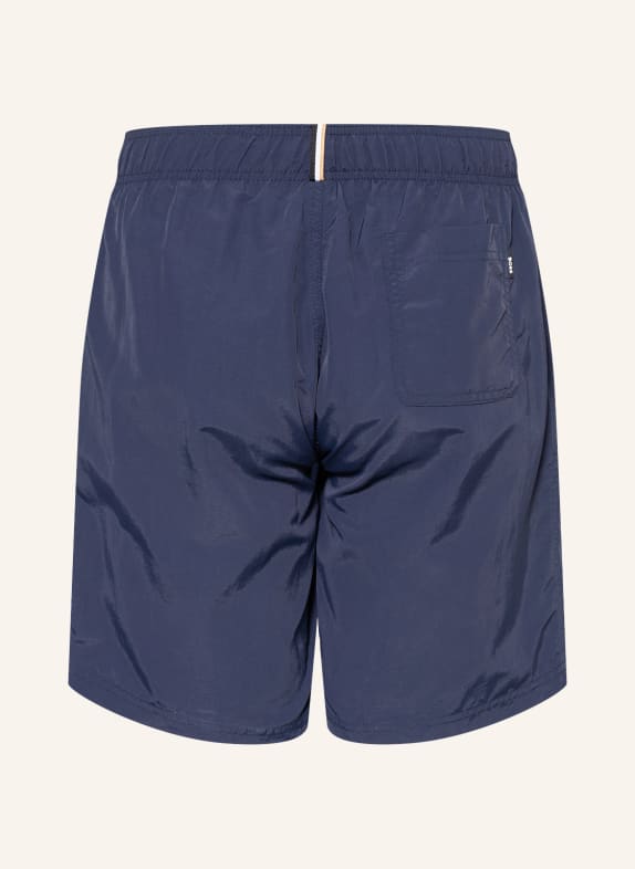 BOSS Zwemshort WHALE DONKERBLAUW