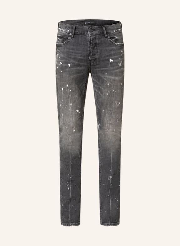 PURPLE BRAND Destroyed jeans regular fit FADED BLACK B