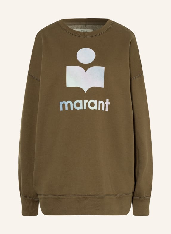 MARANT ÉTOILE Oversized-Sweatshirt MINDY KHAKI