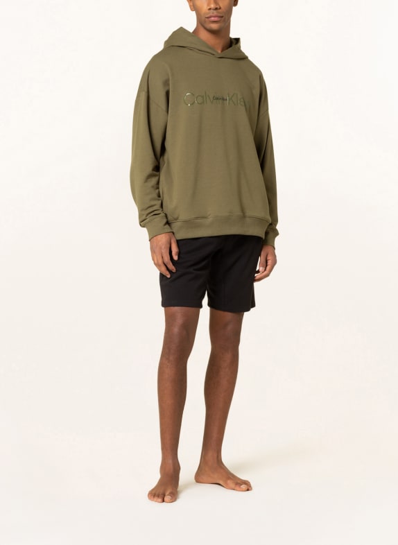 Calvin Klein Rekreacyjna bluza z kapturem EMBOSSED ICON