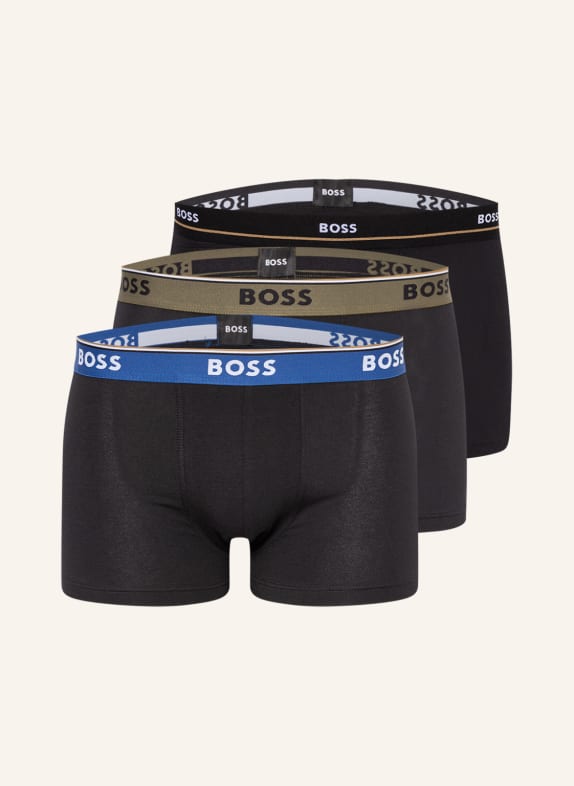 BOSS 3-pack boxer shorts BLACK