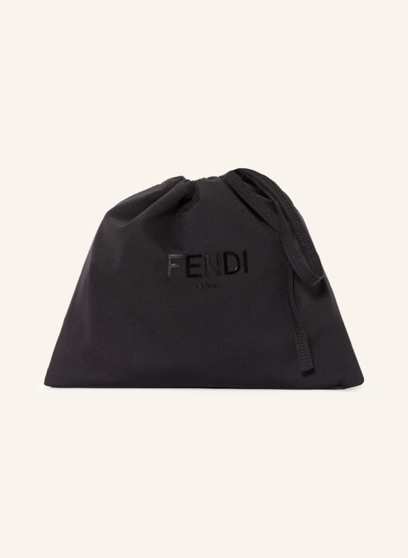 FENDI Swim shorts BLACK / GRAY