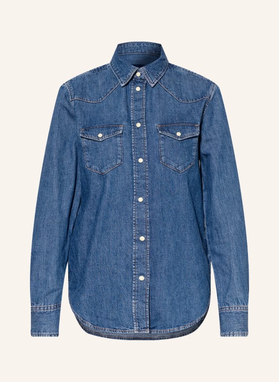 GANT Jeansbluse BLAU
