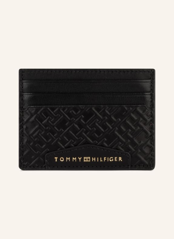 TOMMY HILFIGER Etui na karty CZARNY