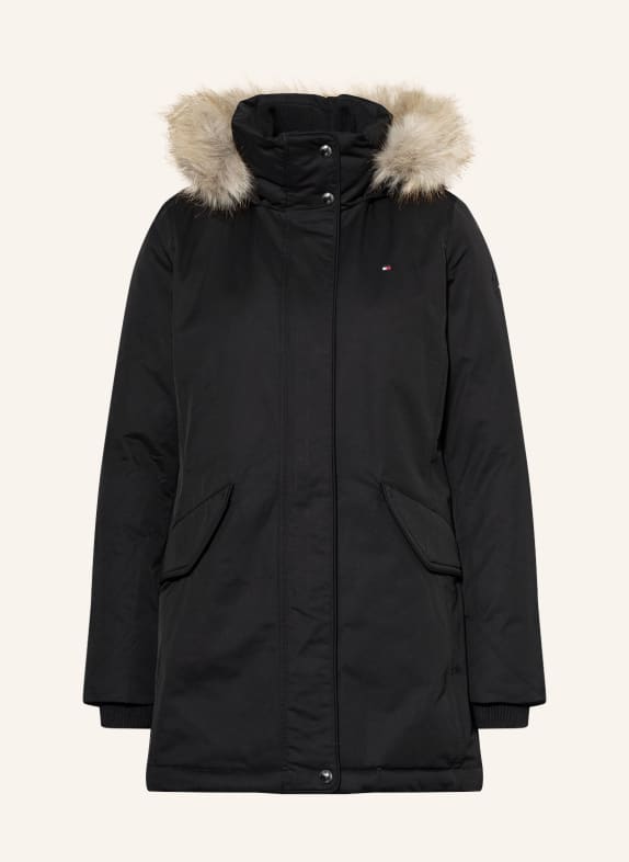 TOMMY HILFIGER Parka mit DUPONT™ SORONA®-Isolierung und abnehmbarem Kunstpelz
