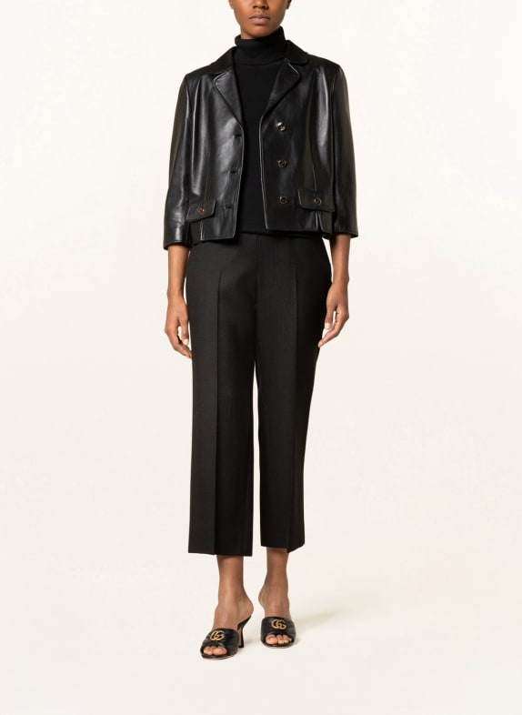GUCCI Lederjacke mit 3/4-Arm