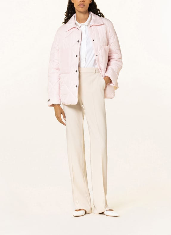 PESERICO Quilted jacket LIGHT PINK
