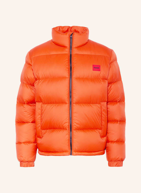 HUGO Down jacket BIRON ORANGE