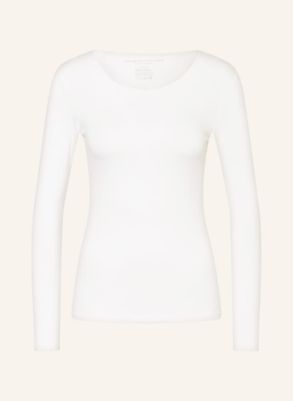MAJESTIC FILATURES Longsleeve WEISS