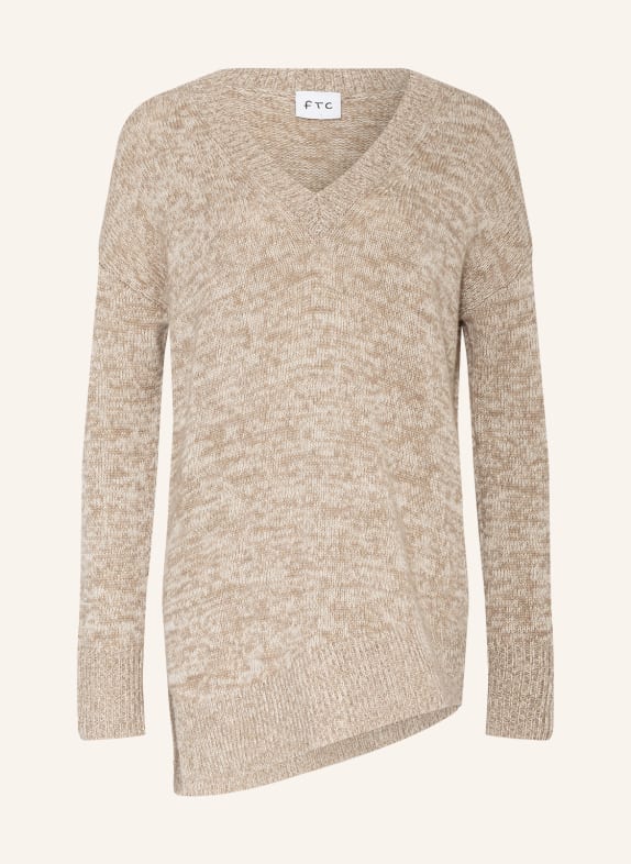 FTC CASHMERE Cashmere-Pullover TAUPE