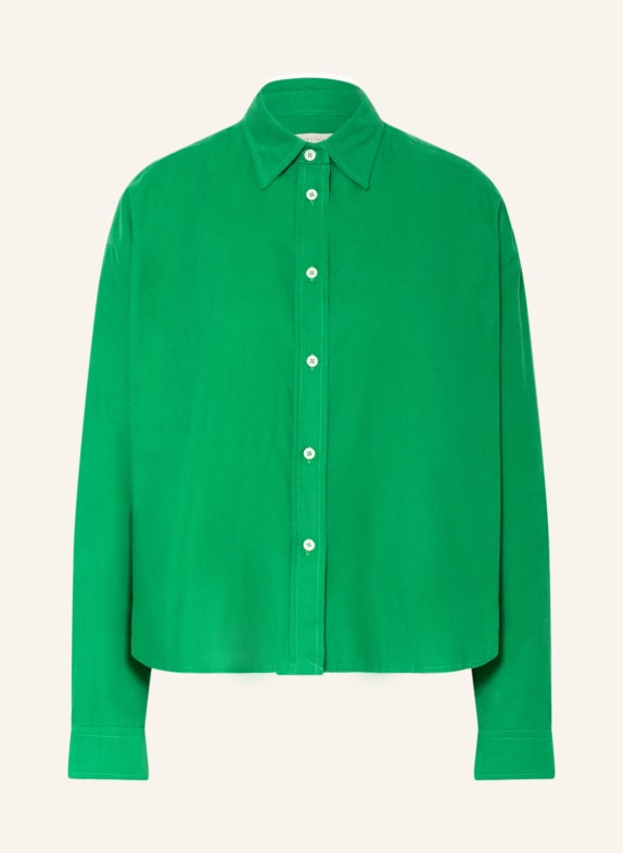 lilienfels Cropped shirt blouse GREEN