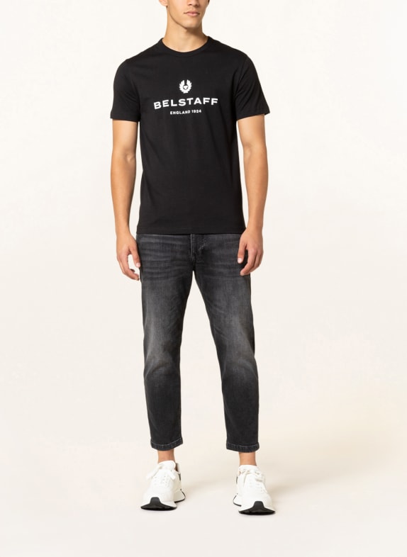 BELSTAFF Tričko 1924 ČERNÁ