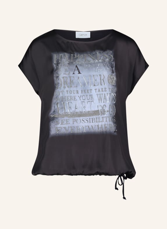CARTOON T-Shirt im Materialmix