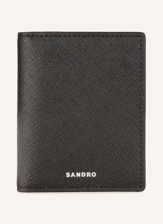 SANDRO Saffiano-Kartenetui