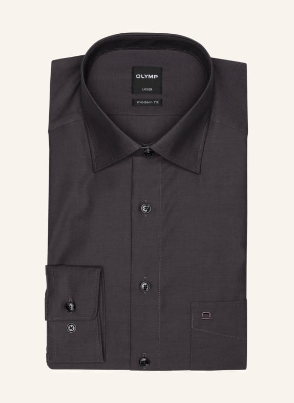 OLYMP Hemd Luxor modern fit DUNKELGRAU