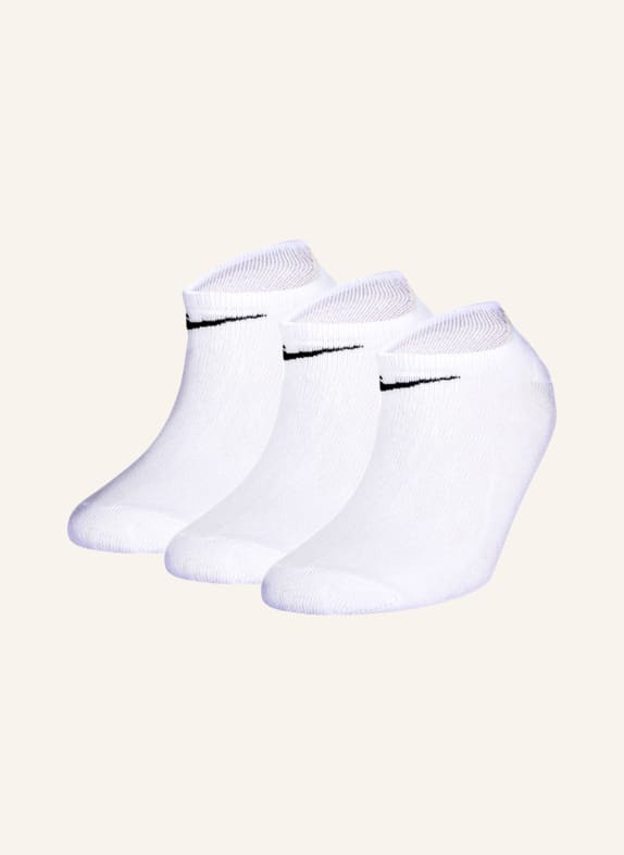 Nike 3-pack sneaker socks NO SHOW 101 WHITE