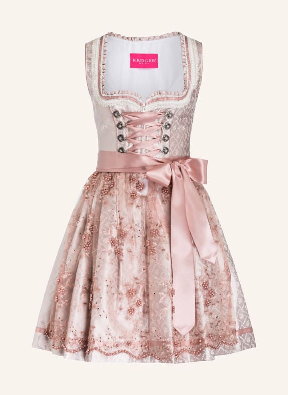 KRÜGER Dirndl NALIA ROSÉ/ GRAU