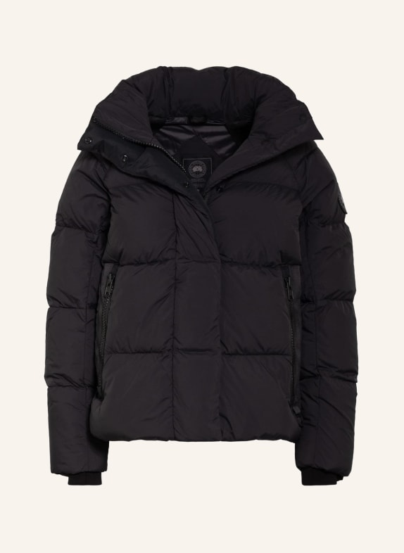 CANADA GOOSE Down jacket JUNCTION with removable hood  BLACK