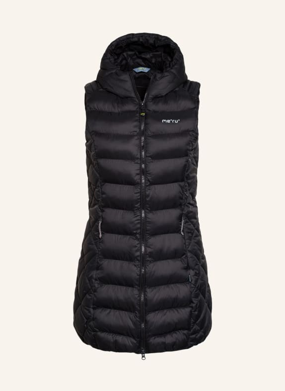 me°ru' Quilted vest RUSSELL BLACK
