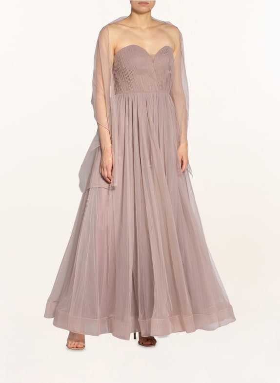 unique Abendkleid mit Stola